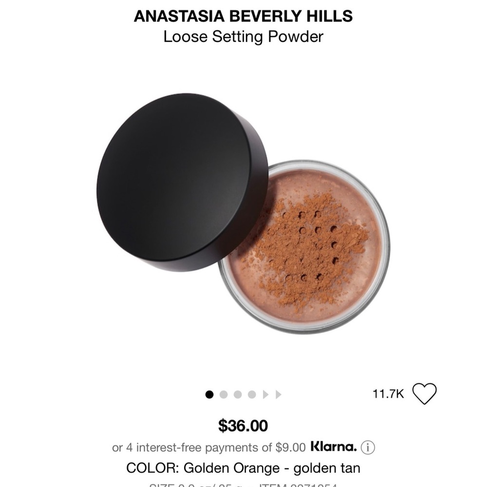 NEW❗️Anastasia Beverly Hills loose setting powder